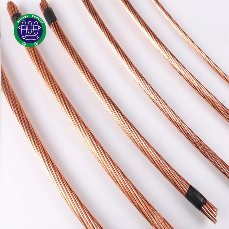 The world's copper-packed steel-coated wire mine-protected wires are wired to the bottom of the line.