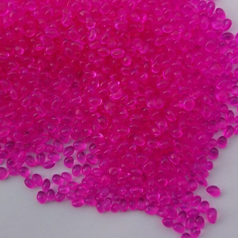 It's custom-made, high-transparent, food-resistant baby and child toothbrush TPE granular material.