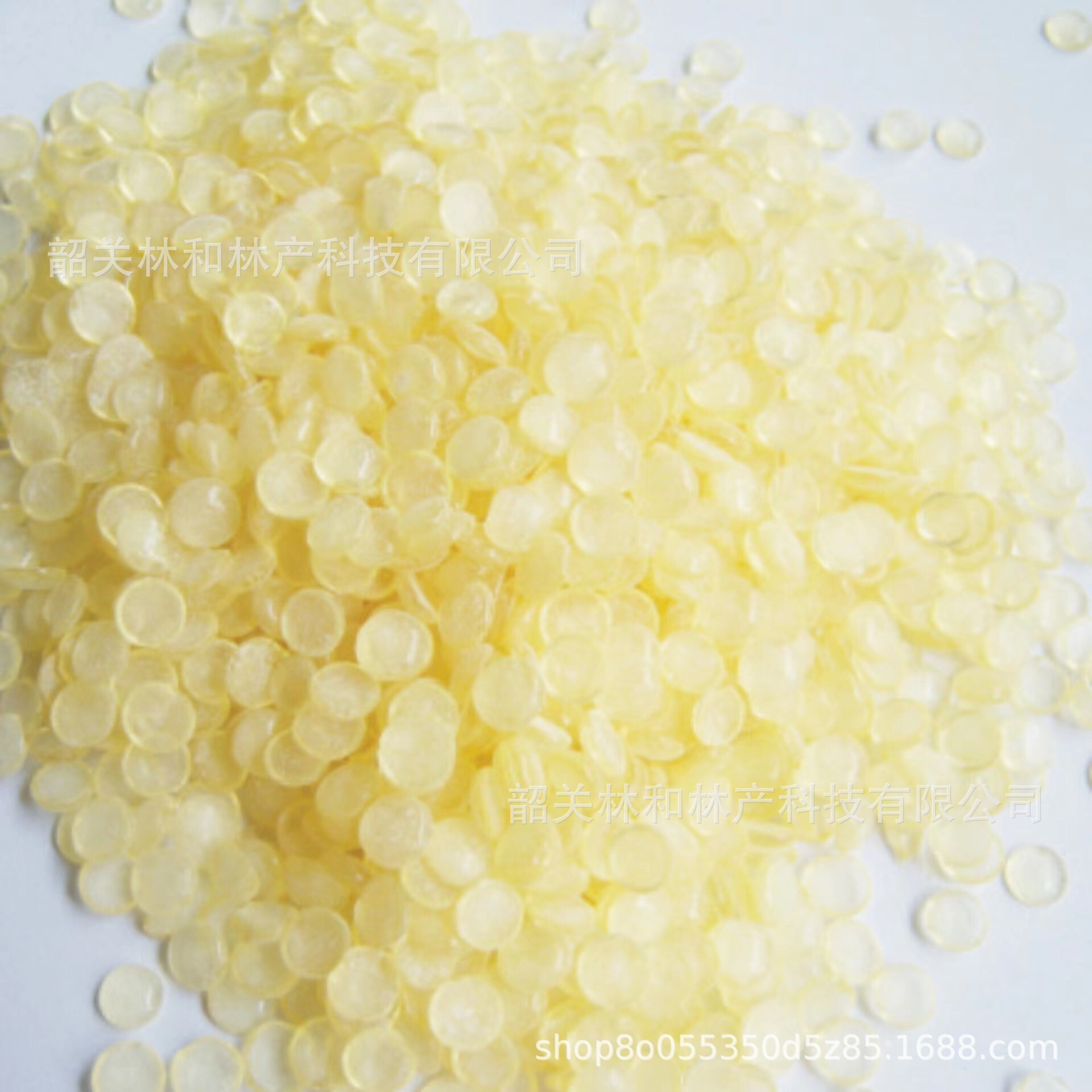 Pyramid styrene resin, high temperature thermal smelting, glue-sensitive oily and transparent raw materials t80-130