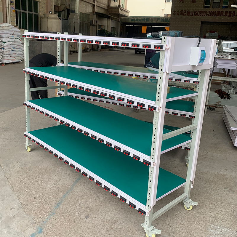 Mobile aging test frame, multilayer electronics test frame, static mobile power swinger.