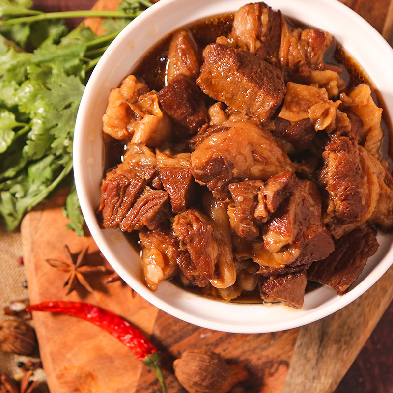 Thiên Tân không quan tâm tới 450 g thịt bò bê.