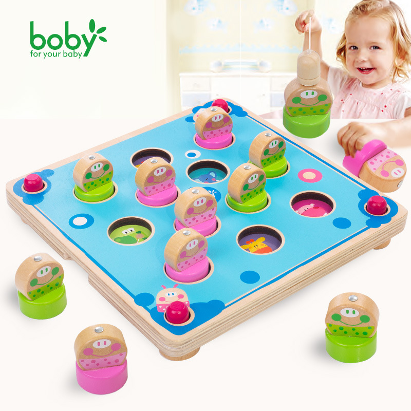 Baby-fishing insect memory game 1-2-3-4 Child-to-Child Interactive Desktop Focus on Early Toys