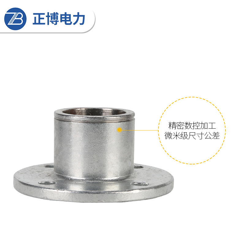 110 kV power connector gold with thermal zinc-plated French foundry.