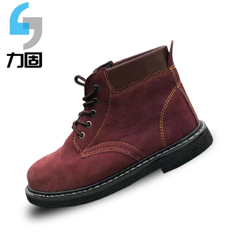 Tire bottom shoes, boys, four seasons of work shoes, steel packs, stabbings against electric welding.