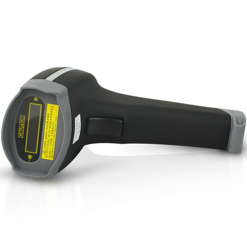 A-16-U black laser bar-code scanner, one-dimensional bar-code scanner, scanner.