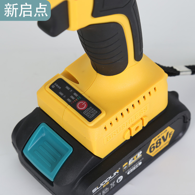 Artificial screwdriver hardware for multiple-purpose lithium drills with high power charge-free lithium without brushing hands