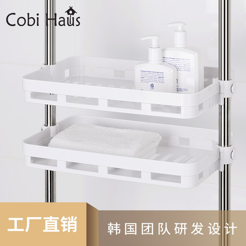 Một cái kệ trải dài 3 tầng trong phòng khách nhà bếp của phòng tắm không thể chịu được.