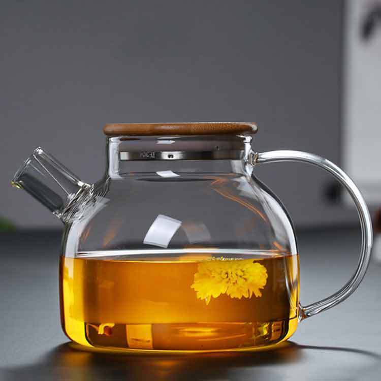 Các ấm trà nóng và trong suốt dựa trên nhà với khả năng giả lập lớn để lọc chai thủy tinh