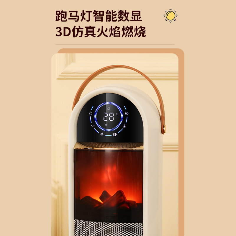 Máy sưởi nhà, đồ thị, máy sưởi điều hòa giọng nói với lò sưởi nóng ở phòng cao giá.