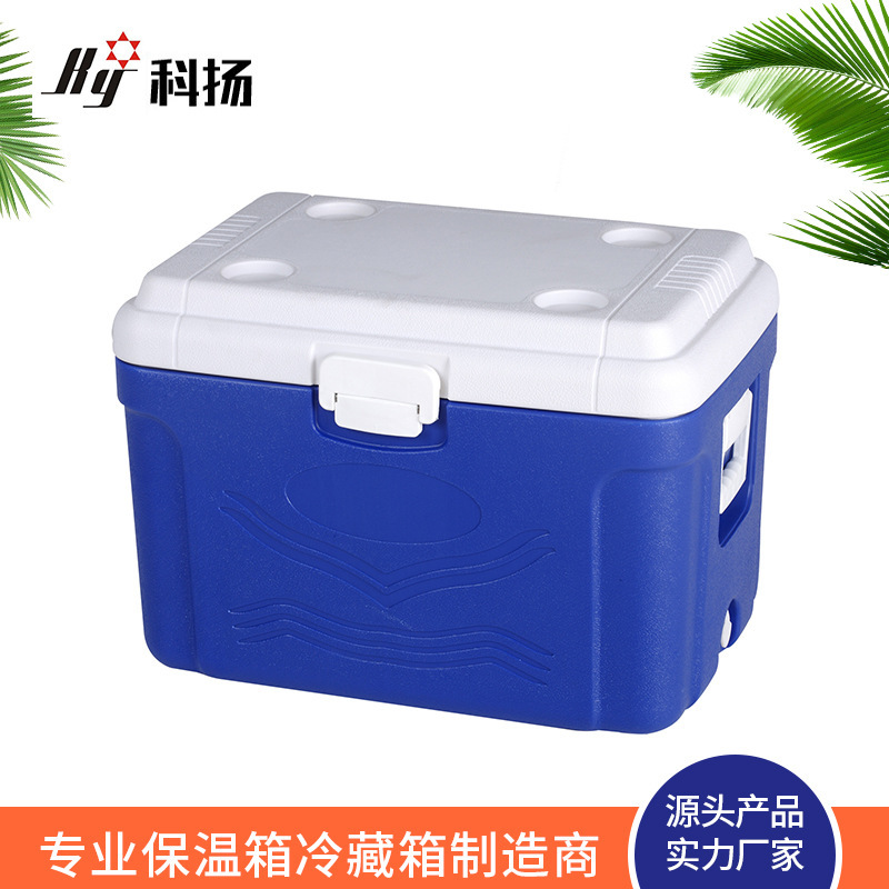 Trại ngoài trời 60L bia lạnh và rau lạnh.