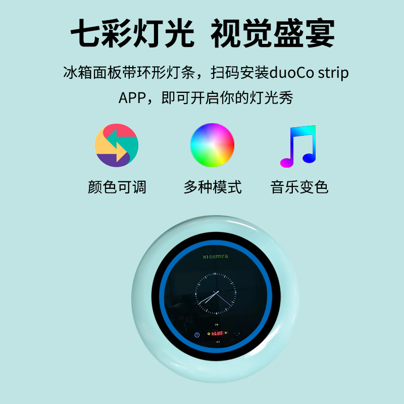 Vài cái tủ lạnh bên ngoài tủ lạnh.