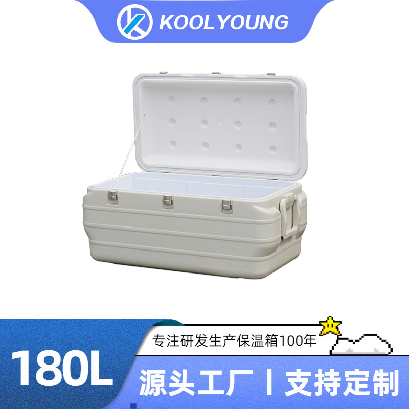 Kojan bán túi nhiệt 180L, hộp bánh xe lạnh, xe chở sinh học.