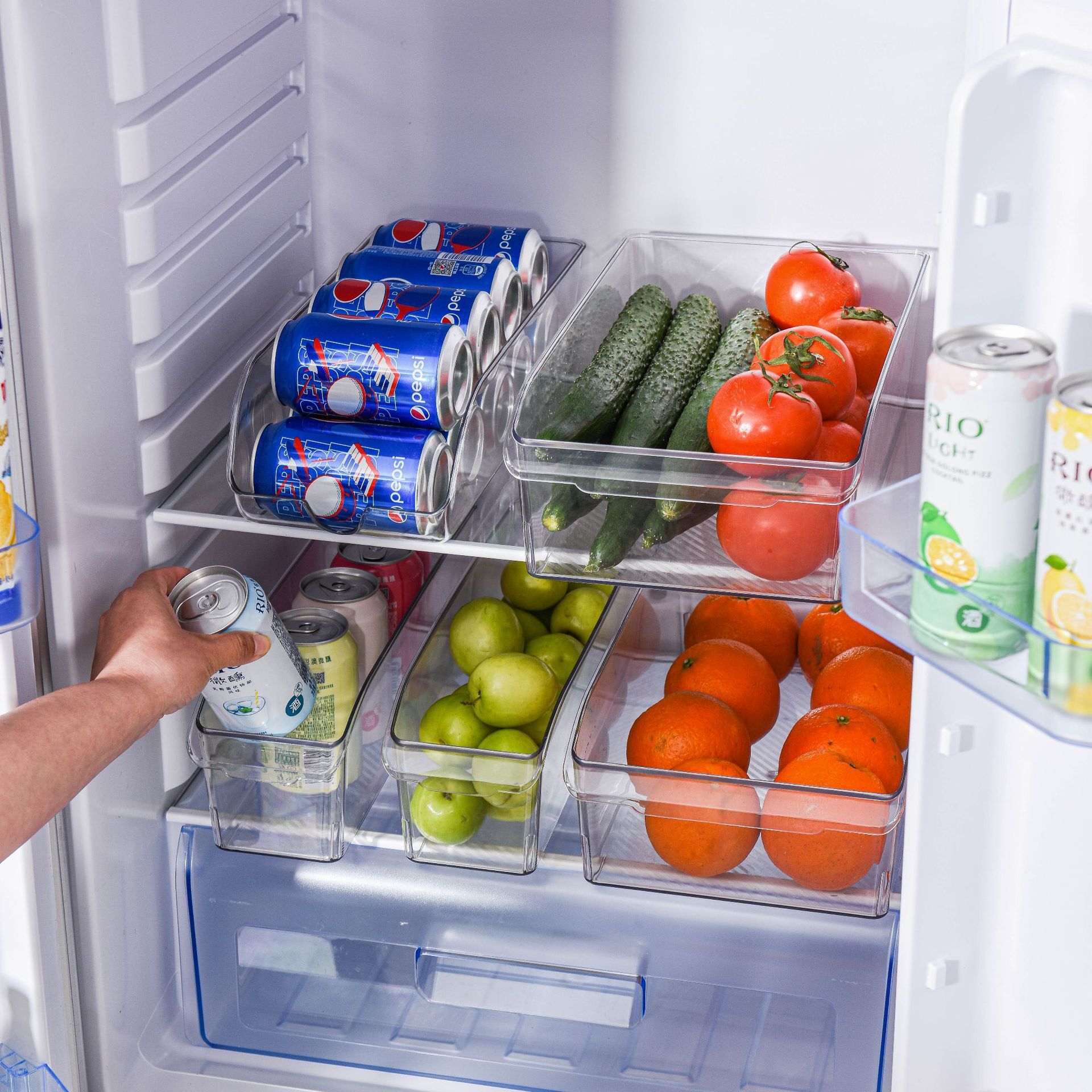 Máy khử mùi bia và đồ uống để chuẩn bị tủ lạnh cho tủ đựng Coca tán xạ