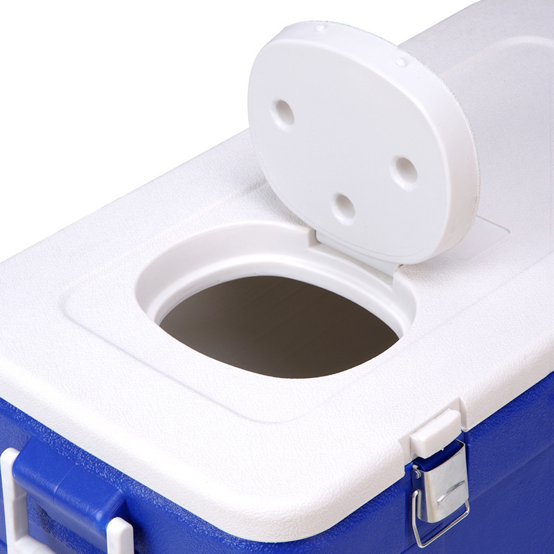 Hộp cá ngoài trời tủ lạnh PU52L vận chuyển thực phẩm tủ lạnh an toàn