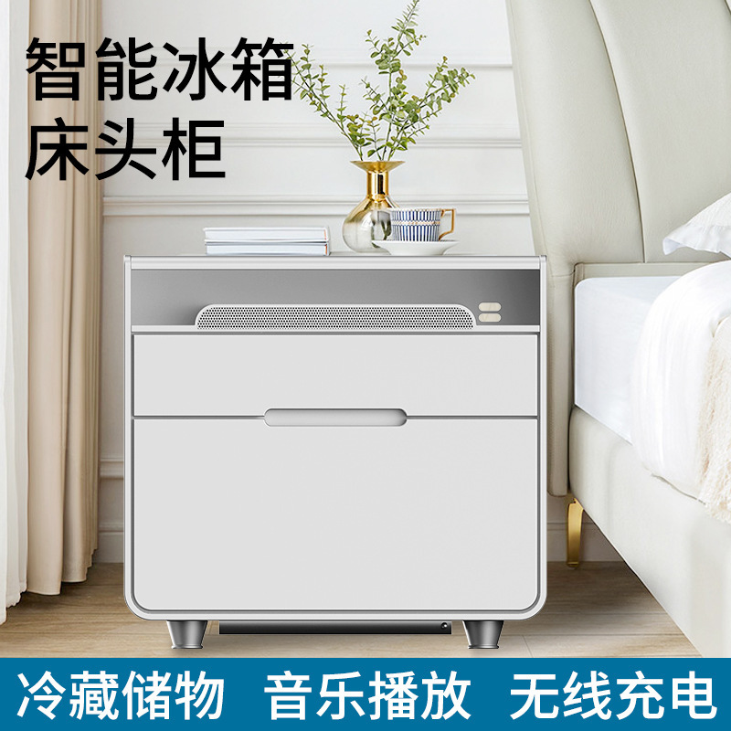 Tủ lạnh thông minh có nhiều chức năng, không dây sạc điện tử hộp âm thanh Blue Răng xanh được điều chỉnh để làm mát các tủ ngủ thông minh