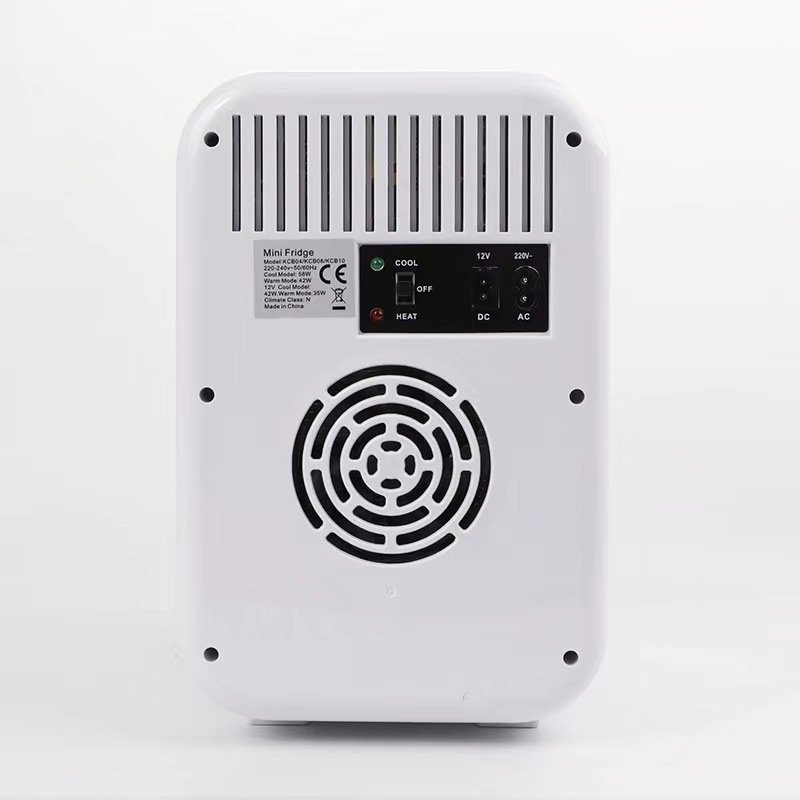 Sắp xếp chéo hàng Mỹ 8 lít gương LED sinh viên xe hơi nhỏ nhà, tủ lạnh hai lần sử dụng