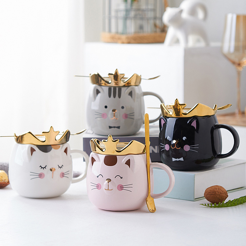 ♪ Cốc đồ gốm, văn phòng văn phòng, đồ gốm gia dụng