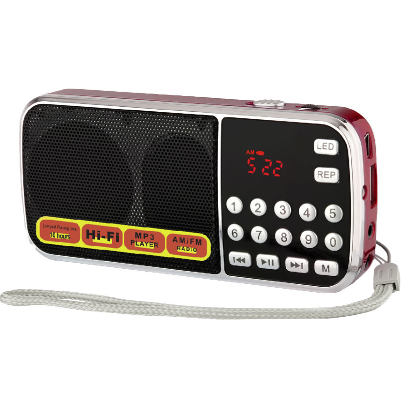 Trao đổi ngoại giao trên thực vật L-088 AM Radio của Old People, bổ sung vô tuyến, xem máy MP3