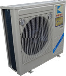 The industrial chiller unit, the refrigerated condenser unit, is ready for shipment