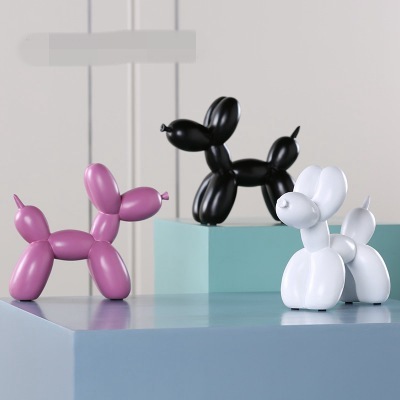 Nordic Ins Brief Series of Balloon Dog-Little Crafts, Creative Gift Modern Home Console.