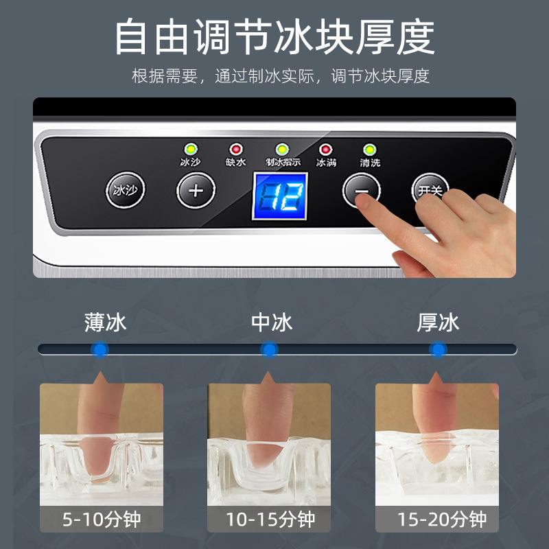 Kinh doanh thương mại CEGS trên khắp châu Âu và Mỹ sử dụng 40 kg vuông băng cho một hệ thống băng tự động phá hủy hoàn toàn.