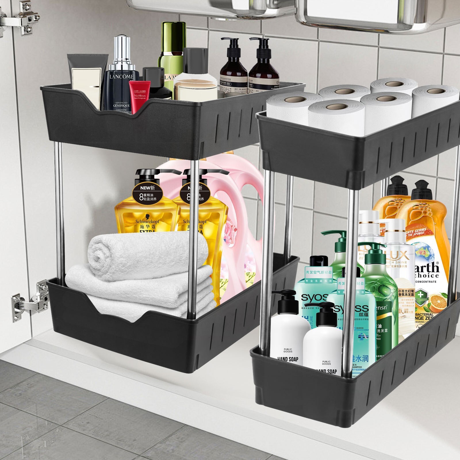 Mới Amazon Temu Phòng tắm Nhà bếp Dưới bồn rửa Dưới hộp Quầy