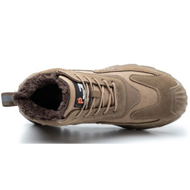 Wholesale of multi-purpose safe cotton shoes protected against puncture through insulated cotton shoes protected against anti-fashion work shoes