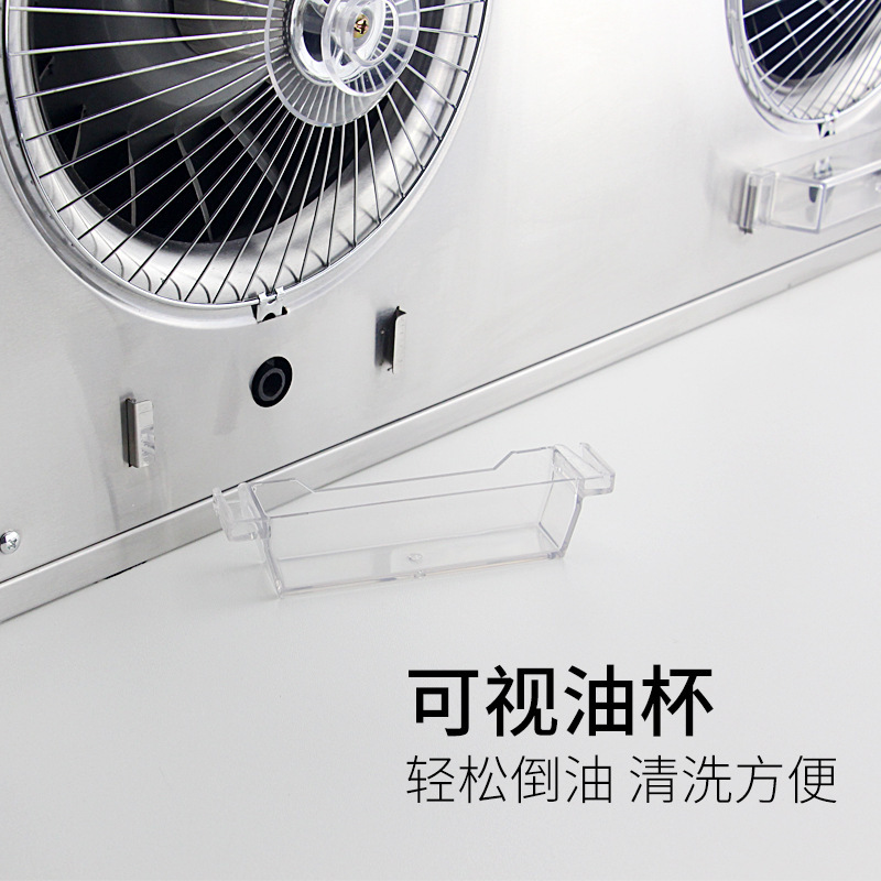 出口油煙機 超薄歐式抽油煙機 雙電機大吸力廚房頂吸式 不鏽鋼