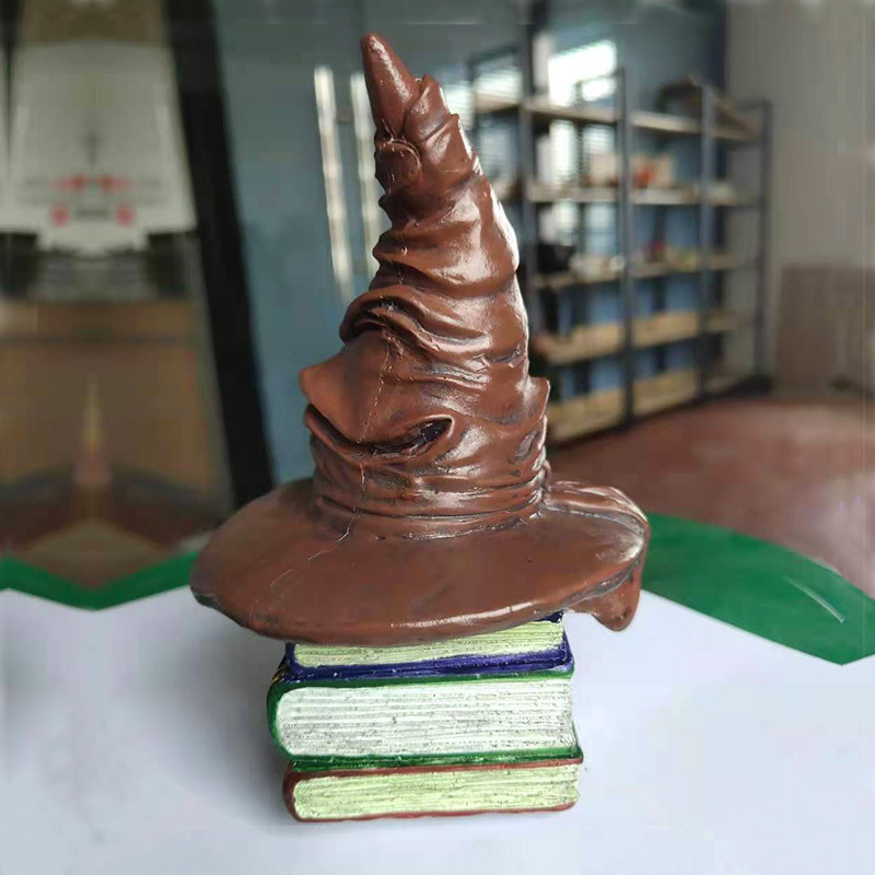 Magic Hat 跨境樹脂掛件哈利波特有聲魔法帽子聖誕樹裝飾擺件家居