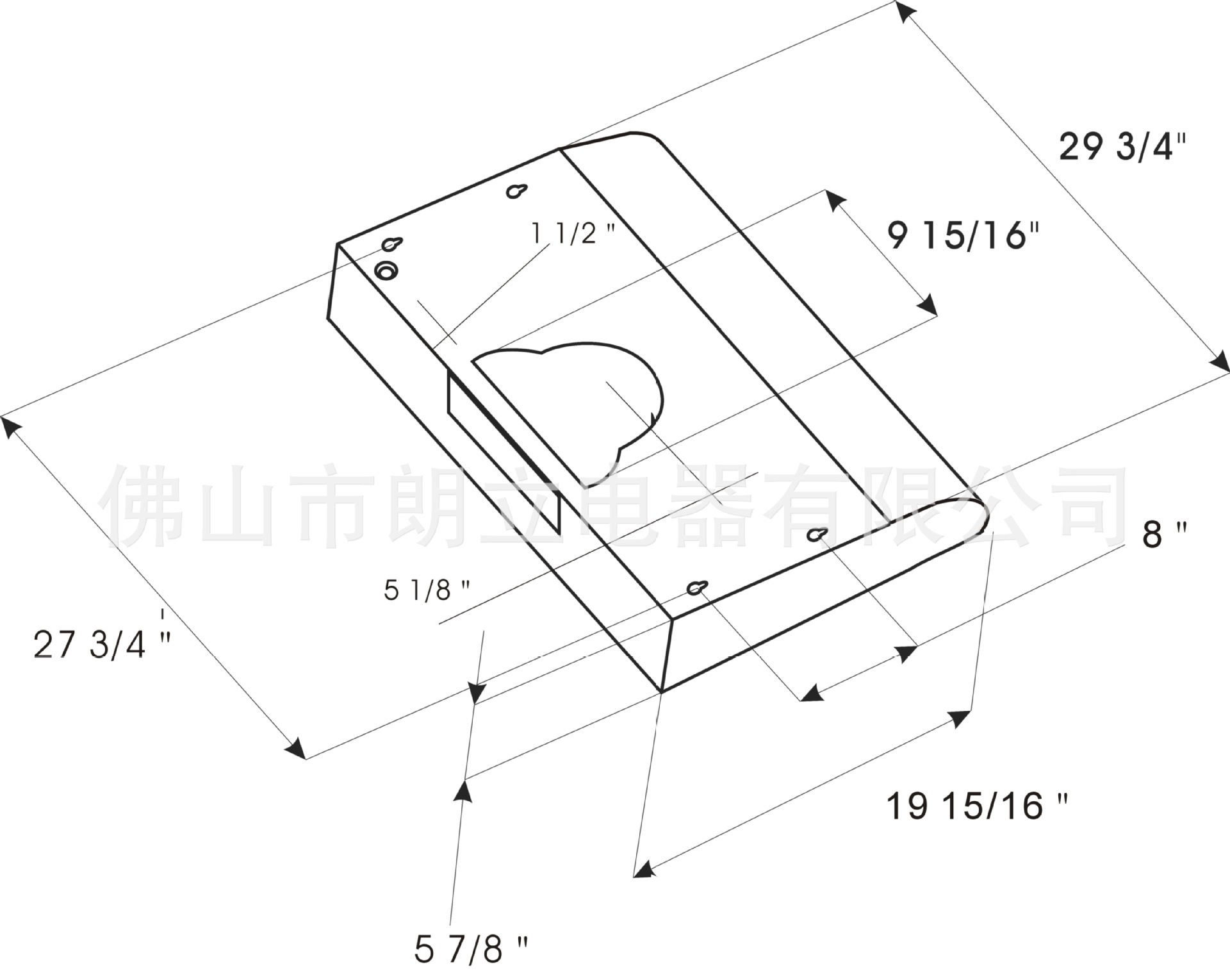 供應抽油煙機家用  出口型110V-120V油煙機廠家  ETL