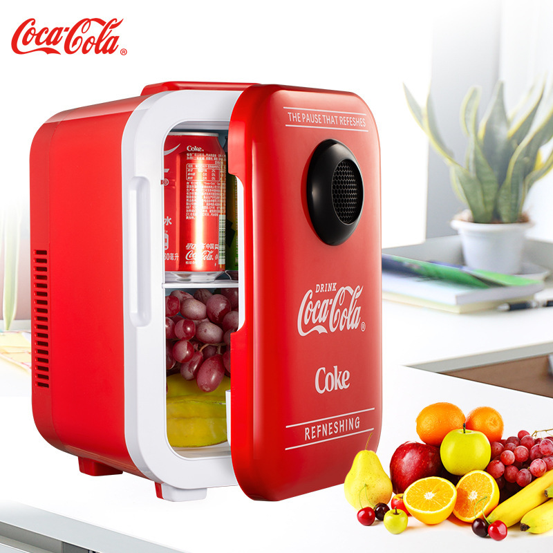 Coca-Cola với một cái tủ lạnh 10L trong một phòng ngủ hai hộp.