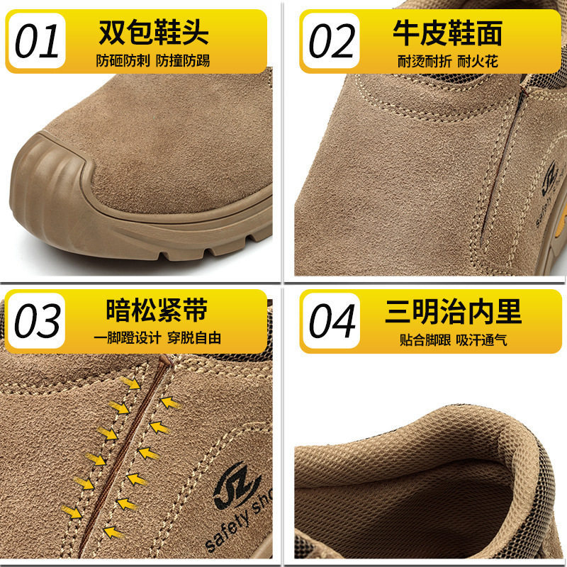 2024 new safety of ultra-light welding for men with shoes protected against puncture insulation by electricians