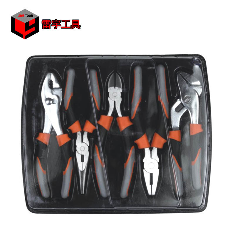 The factory's wire-cracker pliers are pliered with a round-tongue black-red-sniffed plier.