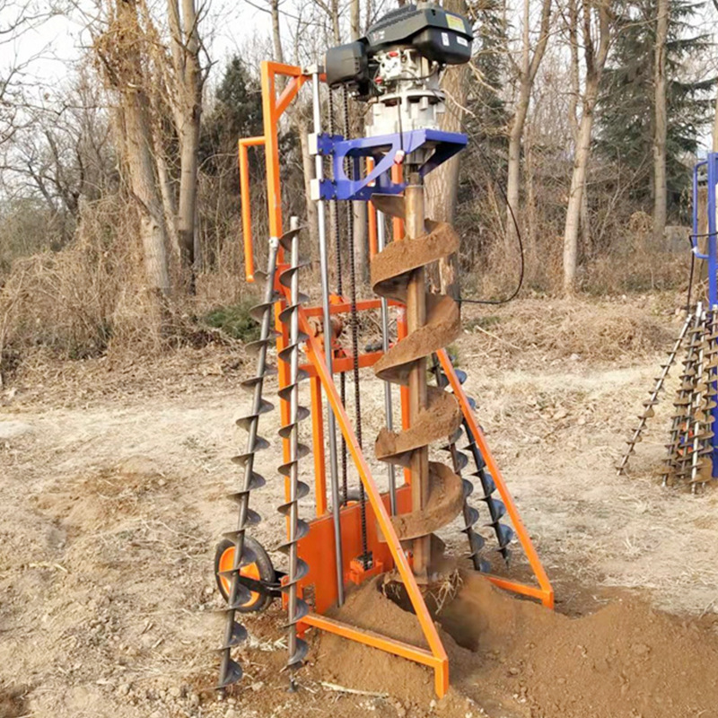 Geoprospecting drilling rigs, subsurface drilling, and scaffolding.