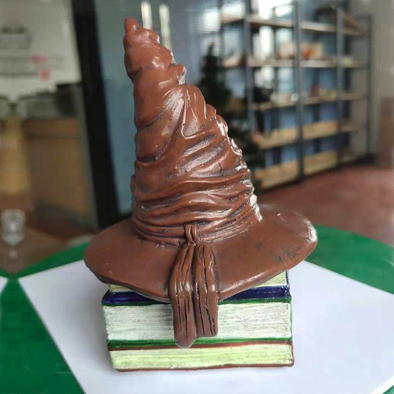 Magic Hat 跨境樹脂掛件哈利波特有聲魔法帽子聖誕樹裝飾擺件家居