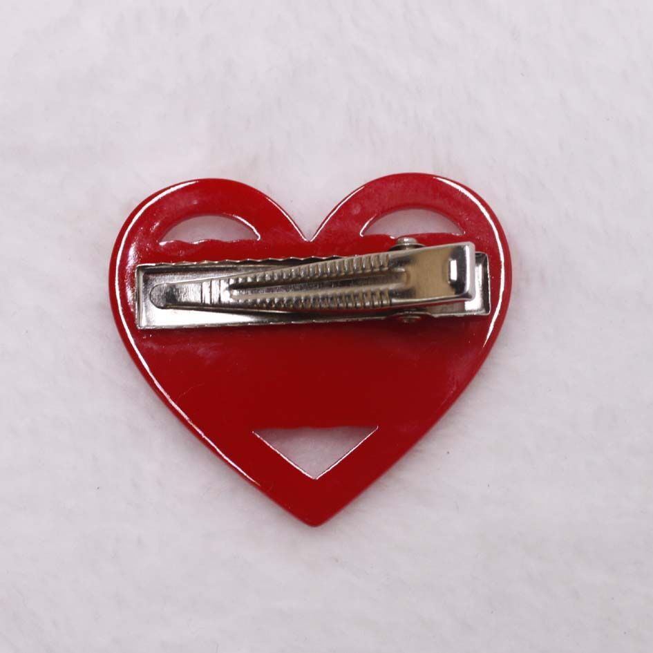 Cross-border hot-selling creative personal love boards printing duck mouth clips