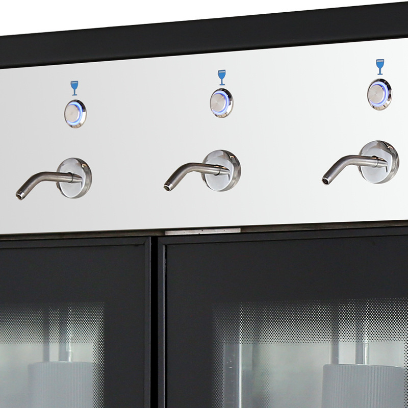 Toàn bộ SC-4PB gấp đôi nhà cung cấp rượu nóng thương mại-rest/cupper / máy