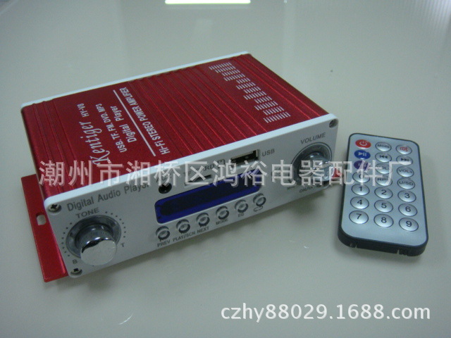 Dây đai cung cấp nhà máy FM 12V. Khe cắm thẻ USB/SD, màn hình hiển thị kỹ thuật số các cuộc họp tín dụng tự động
