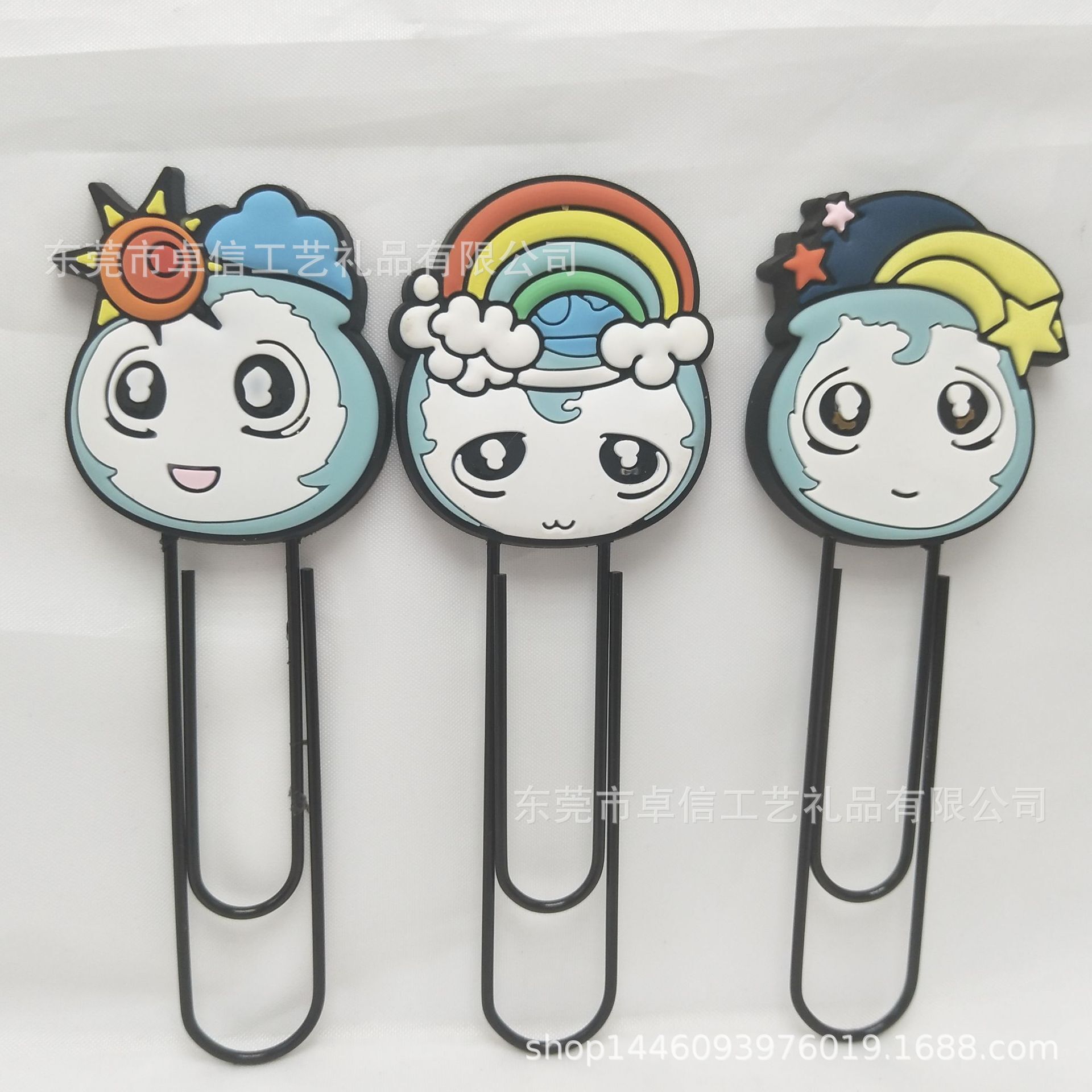 ที่คั่นหน้าของ Pvc คาร์ทูน แมกนีเซียม ที่คั่นหน้า 3 มิติแบบอ่อนของเทป
