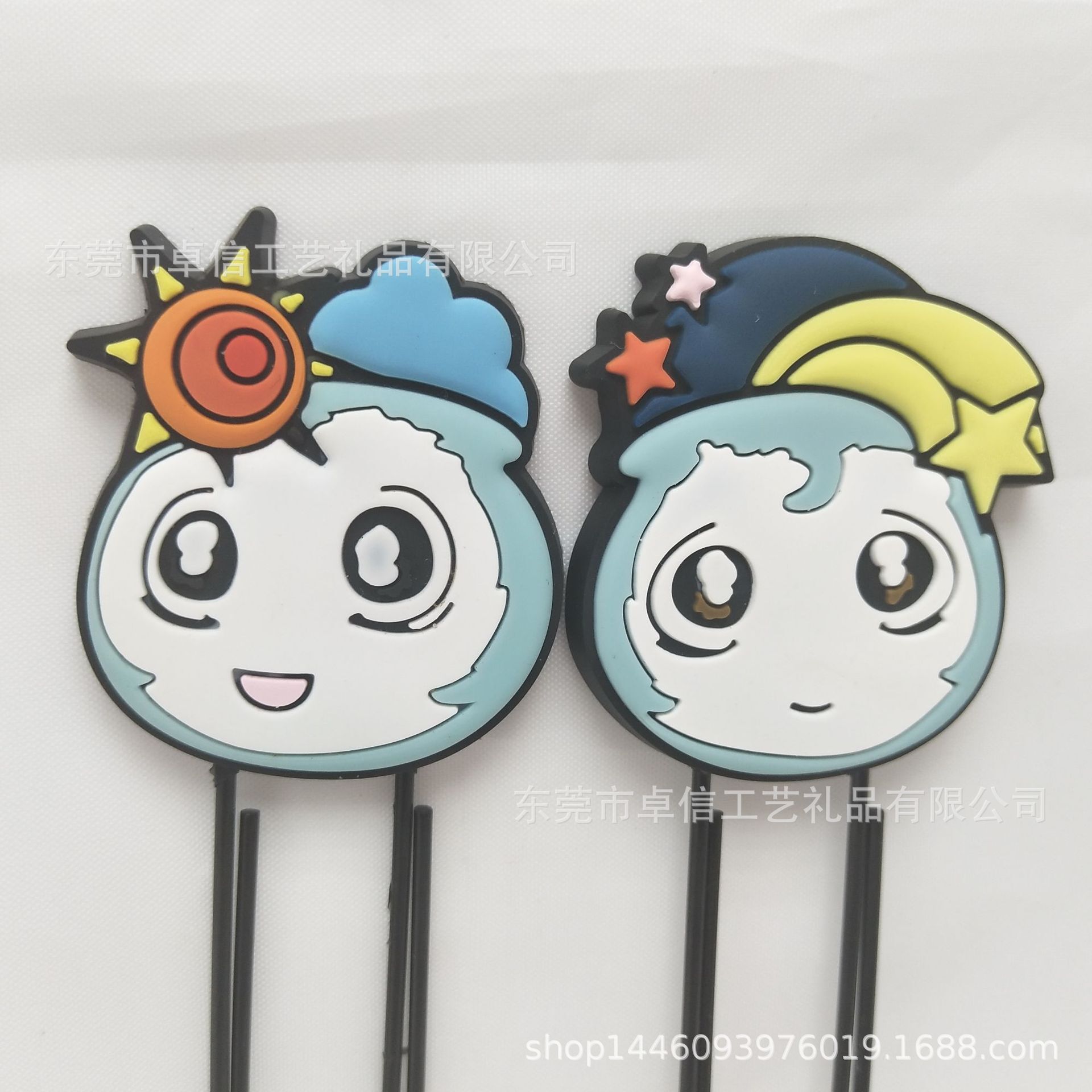 ที่คั่นหน้าของ Pvc คาร์ทูน แมกนีเซียม ที่คั่นหน้า 3 มิติแบบอ่อนของเทป