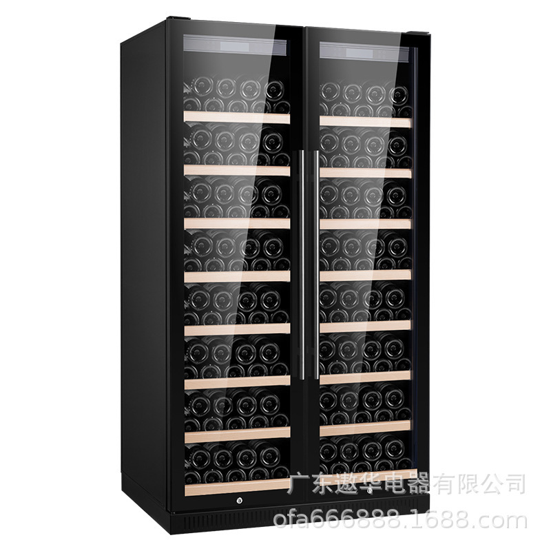 The compressor cigar cabinet, hot wine cabinets, ice cabinets, commercial double-door large-capacity freezers.