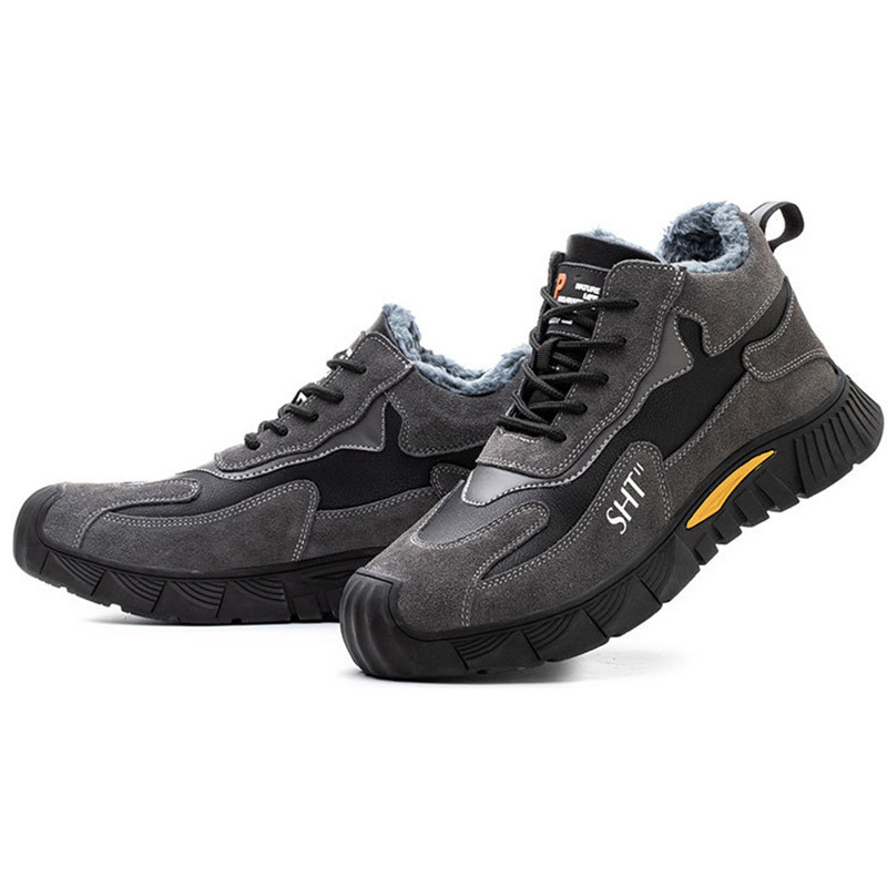 Sports and recreation, Seyjo safety shoes, steel-covered steel, protected against piercing of working cotton shoes and electricians.