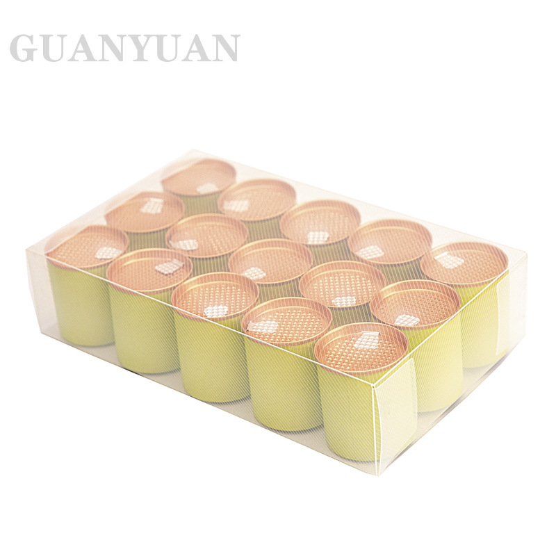 Customize transparent pvc tea packs, small cans of tea ppt gift packs, to be packaged by the utility.