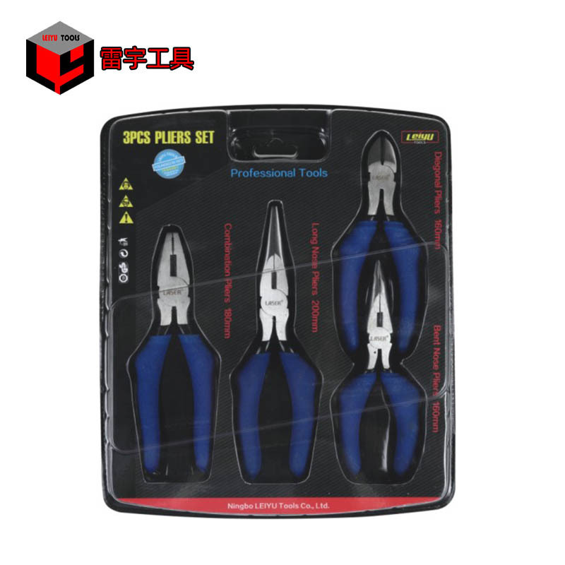 The factory's wire-cracker pliers are pliered with a round-tongue black-red-sniffed plier.