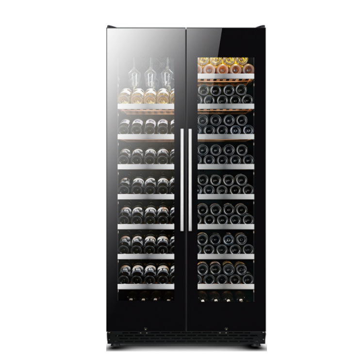 189 tủ rượu nóng, nóng, lạnh giá, lạnh giá với 980 ô vuông và cao 2 mét.
