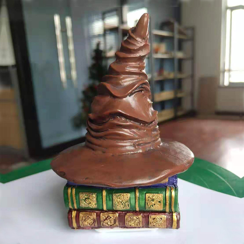 Magic Hat 跨境樹脂掛件哈利波特有聲魔法帽子聖誕樹裝飾擺件家居