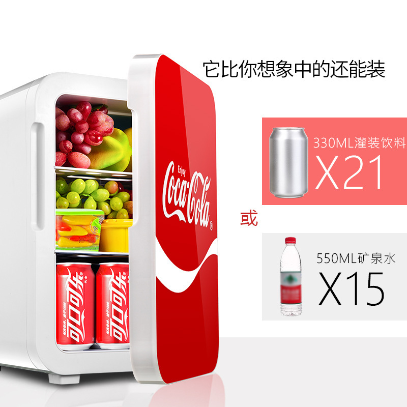 Coca-Cola thu nhỏ, xe hơi nóng đỏ cổ điển, 20 lít giao hàng cho sinh viên cấp 2.