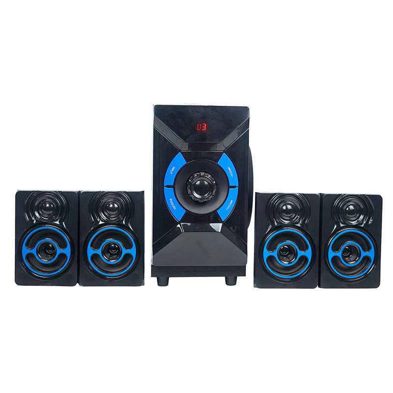 Production of desktop 2.1 computer audio recording professional entertainment speaker desktop combination customization