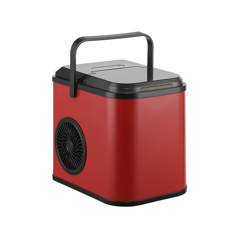 Customize the 12-kg fully automated home-made ice machine, the small ice machine in the milk and tea kitchen of the dorm office.