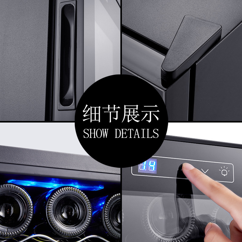 Họ bán trực tiếp các máy điều hòa bằng 12 tủ trưng bày rượu điện tử.